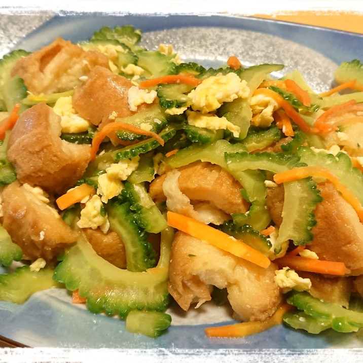 ゴーヤと仙台麩のチャンプルー